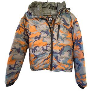 Canada Goose Mens Camouflage Down Jacket Size Medium Water-Repellent